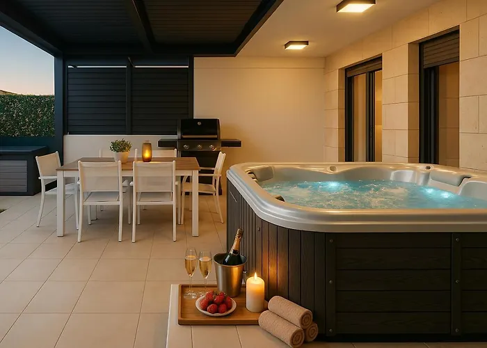 Apartman Luxury Mona With Garden & Jacuzzi In Zadar, Borik Zadar